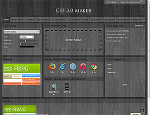 CSS 3.0 Maker скриншот
