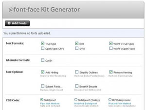 Font Face Generator скриншот