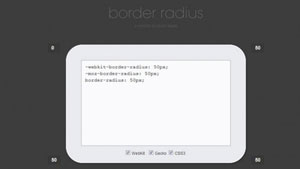 CSS Border Radius скриншот