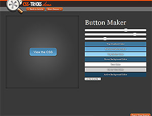 CSS Tricks Button Maker скриншот