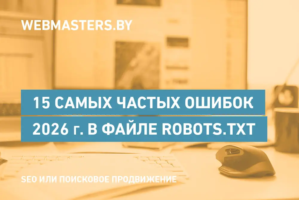 15 самых распространенных ошибок в robots.txt в 2026 году