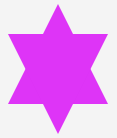 Шестиугольная звезда при помощи CSS