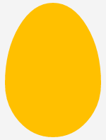 Яйцо при помощи CSS