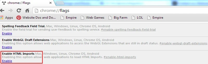 enable-HTML5-imports