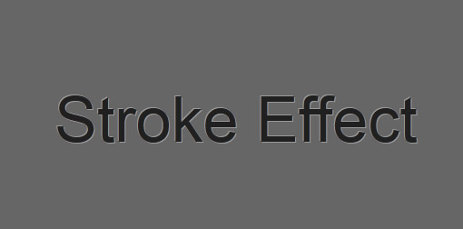 css3 stroke effects